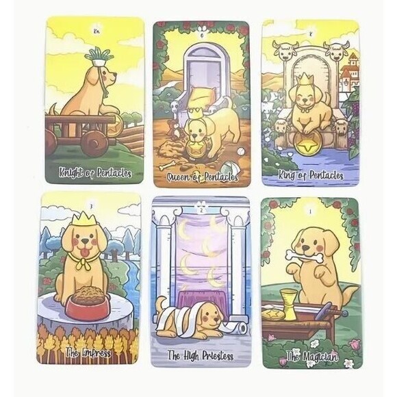 Labradoodle Tarot Cards Labradorable Deck Divination Cards Fortune Telling - Picture 5 of 9